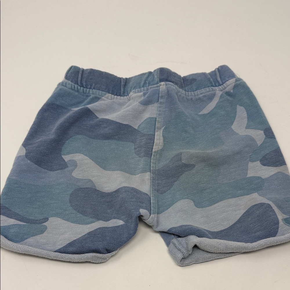 Zara Blue Camouflage Kids Shorts size 2/3 - Picture 3 of 4